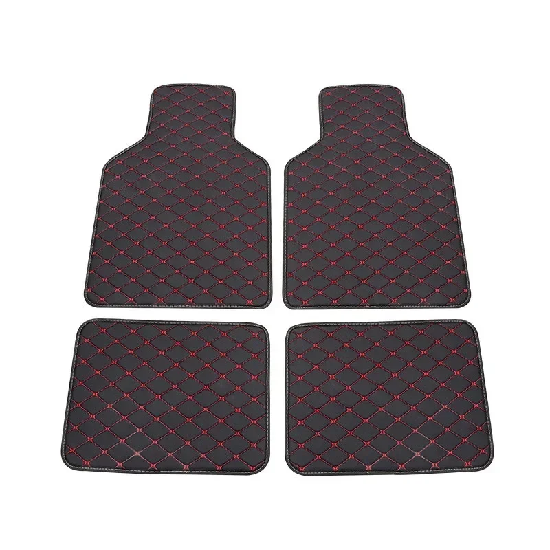 NEW Luxury Car Floor Mats  For Nissan Micra March Renault Pulse K13 Durable Auto Interior Accessories Waterproof Anti dirty Rugs