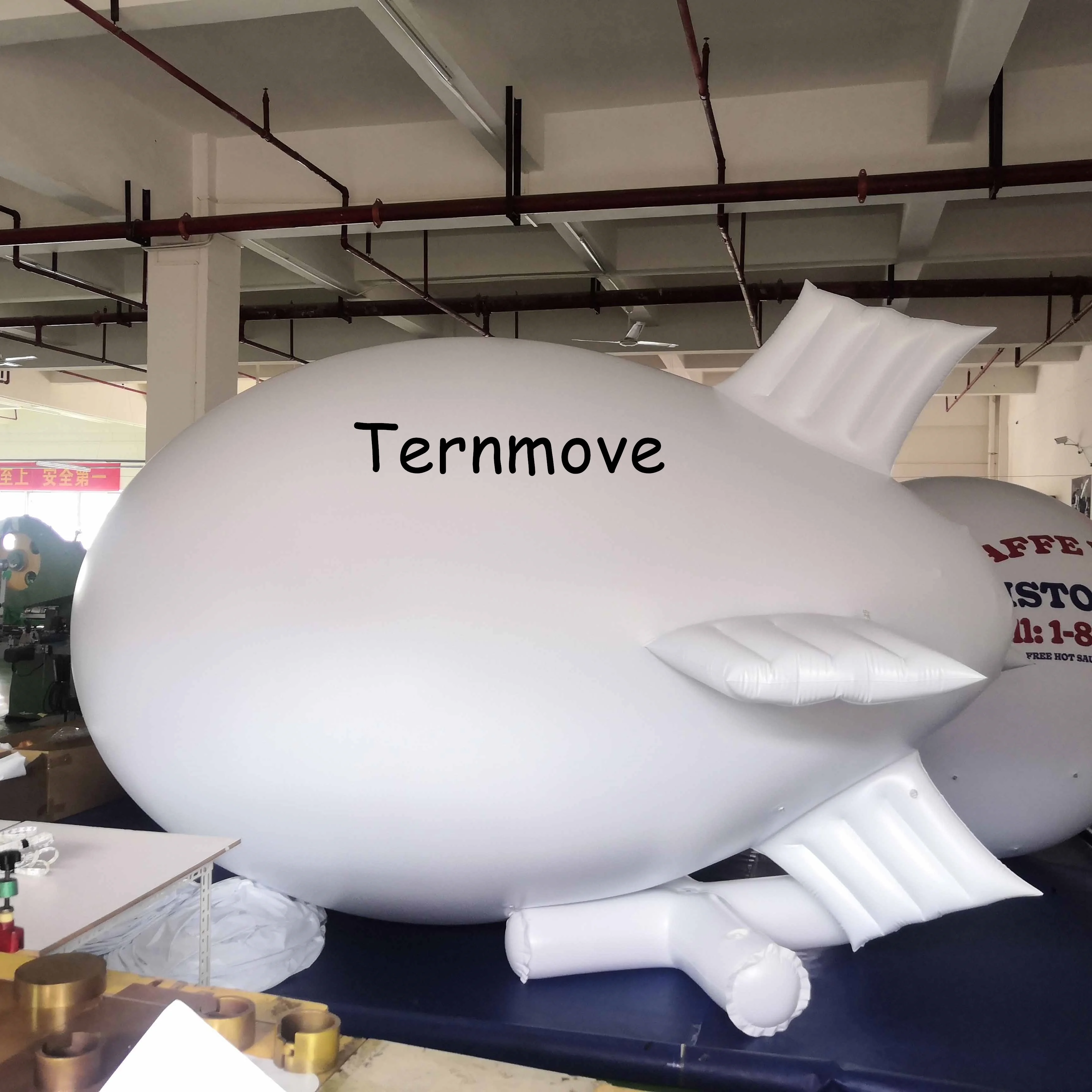 

custom inflatable PVC blimp advertising airplane,zeppelin helium zepplin balloon without logo