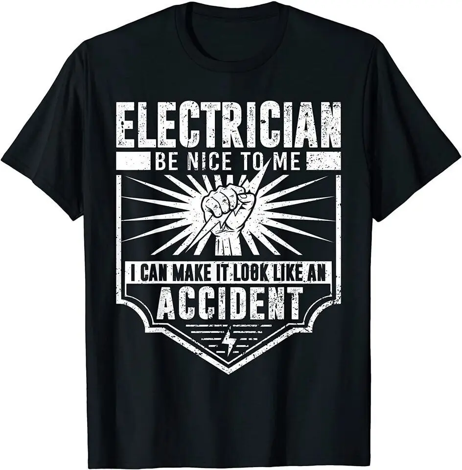 

NEW Electrician Art Men Women Work Electrical Engine Unisex Funny T-Shirt USA Te