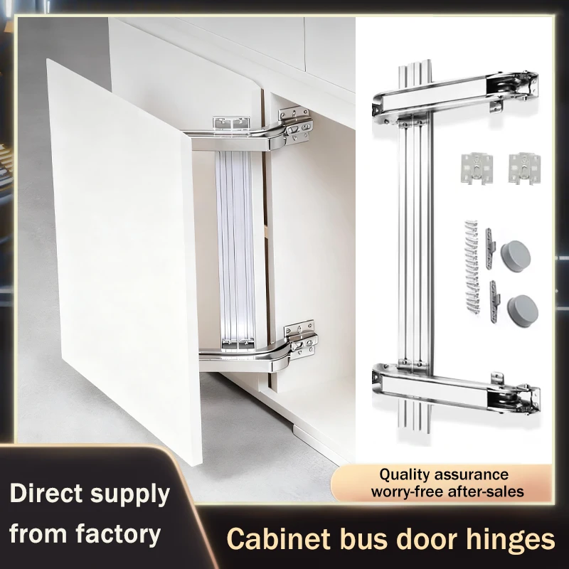 

Bus Door Hinge Sliding Door Silent Hydraulic Soft Closing For Wardrobe Corner Cabinet Folding Swing Door Hardware Fittings