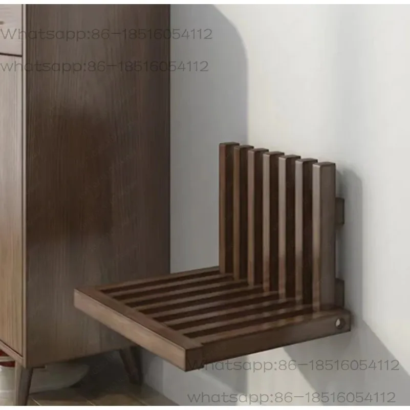 طاولة بجانب السرير قابلة للطي، إطار بجانب السرير مثبت على الحائط، يمكن وضعها في غرفة النوم، ومساحة موفرة مع طاولة بجانب السرير ضيقة جدًا. #1