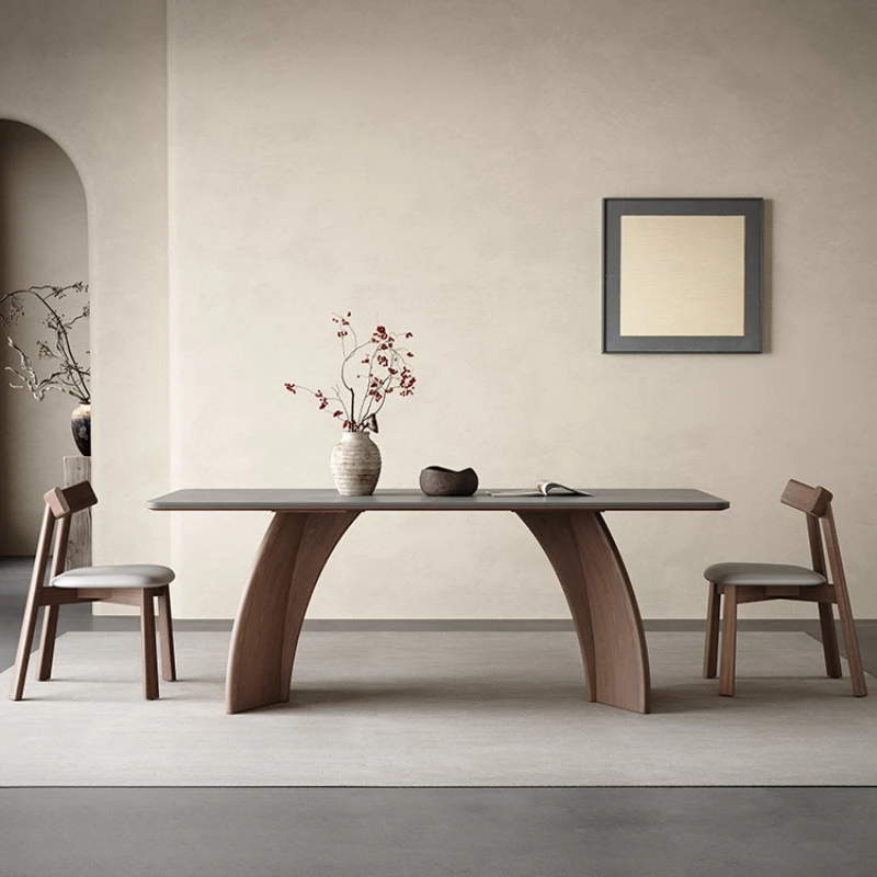 

Service Table Designer Coffee Elegant Dining Tables Cafe Rectangular Dinning Multifunction Home Furniture Bord Bwrdd Room Luxury
