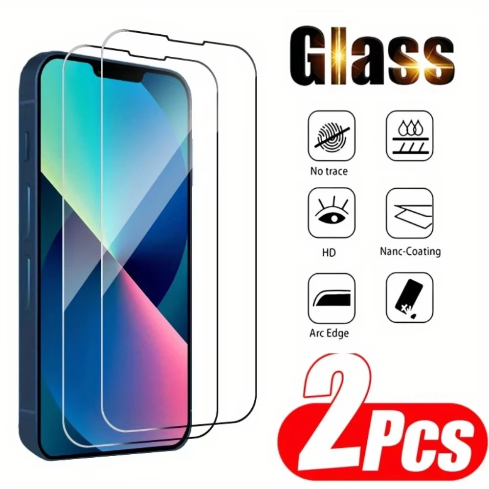 2Pcs Tempered Glass… - image