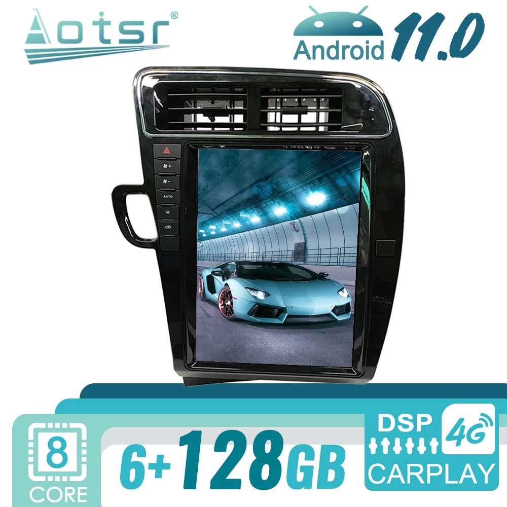 

Android 6+128G For Audi Q5 2009-2015 Tesla Screen Car Multimedia DVD Player Radio GPS Navigation Stereo Head Unit Carplay DSP