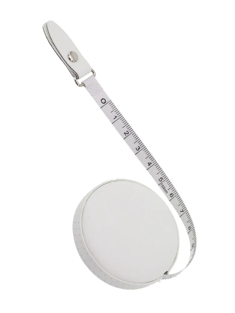 

Measures Retractable Applications Cm Compact And Practical Design Dual Scale Measurements Height Inch PU Leather