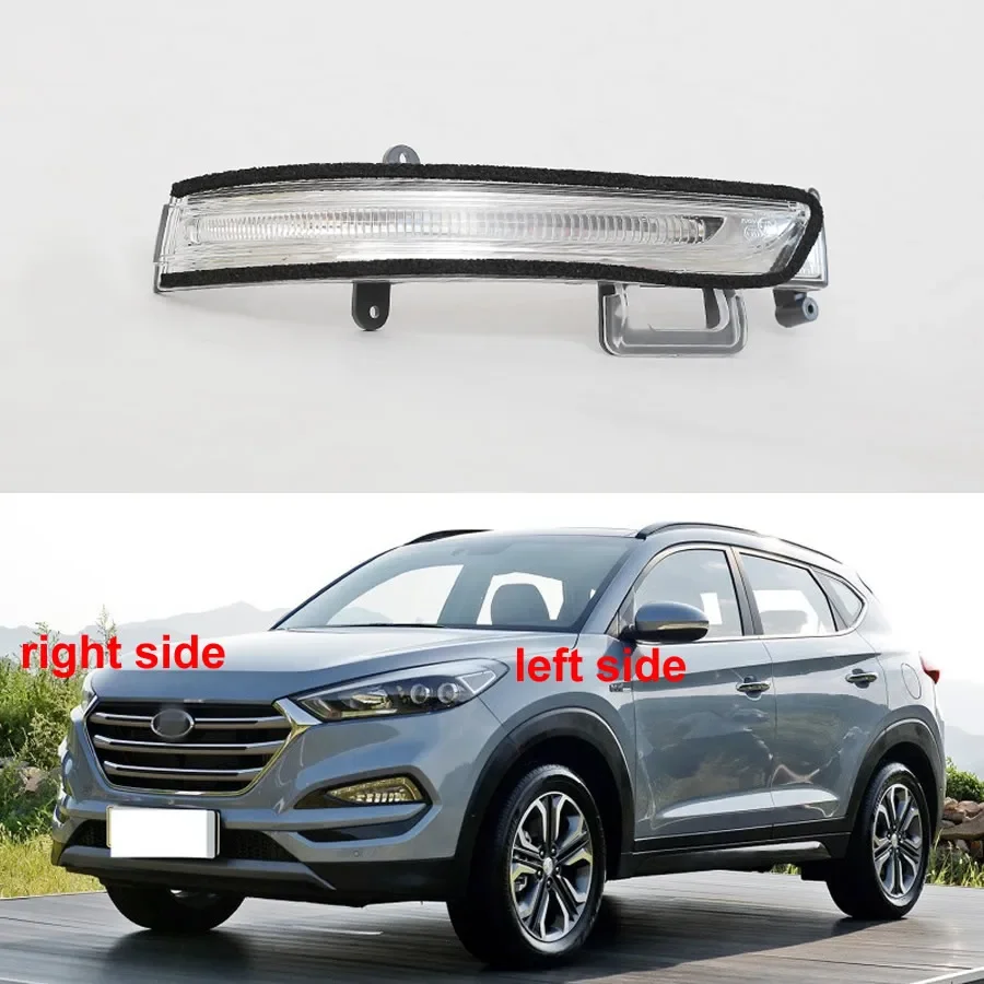 

For Hyundai Tucson 2015 2016 2017 2018 2019 2020 Car Accessories Rearview Mirror Turn Signal Light Outer Wing Mirrors Lamp