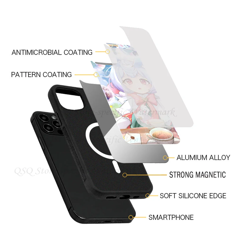 Genshin Impact Sigewinne Phone Cases For IPhone 15 14 13 Pro Max 11 12 Mini Alex Mirror TPU Shell