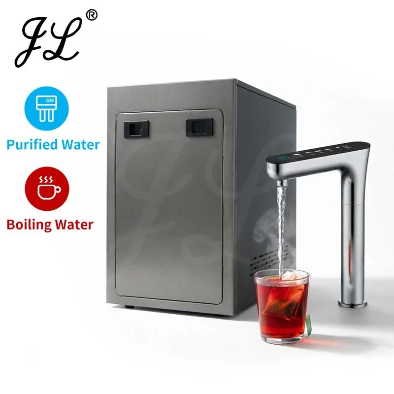 Under Sink Water Purifier Instant Boiled Water Dispenser With 5L Preheating Tank Hot & Purified Water Maker Metal Digital Faucet