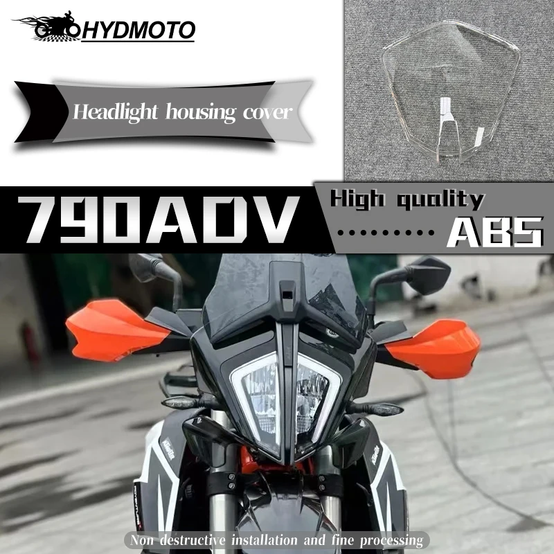 For KTM 790adv 790ADV 790 Adventure Motorcycle lampshade headlight glass modification headlight  housing cover car accessories