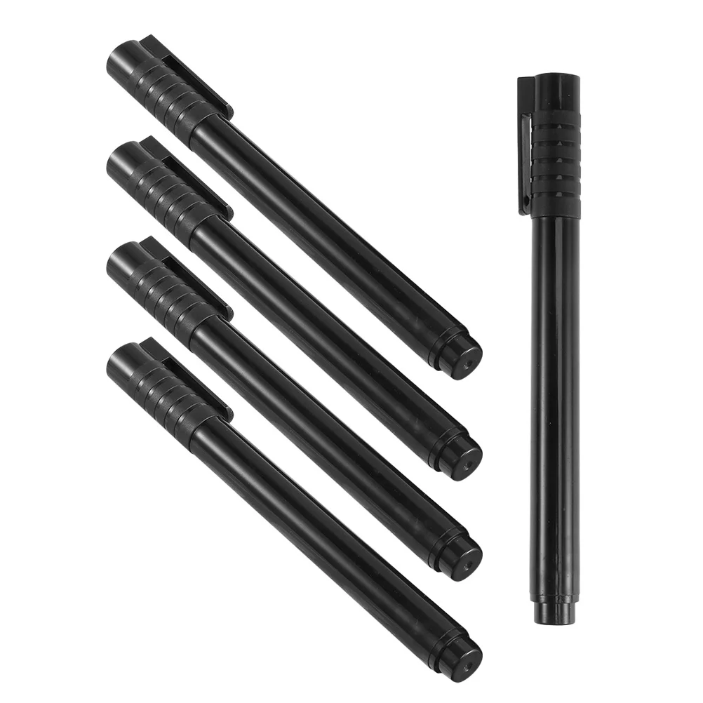 5Pcs Counterfeit Bill Pen Waterbased Tester Pen for Cash Checking Currency Verification Fake Money