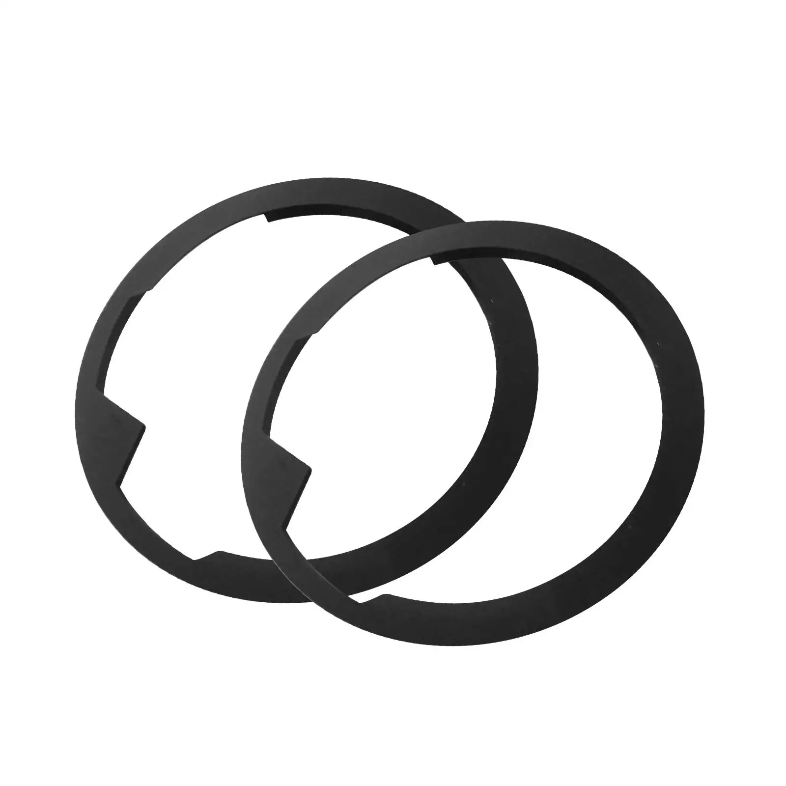 2-х шт. верхнее резиновое уплотнение заусенцев, многоразовые любители кофе для эспрессо-машины