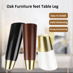 Solid Wood Solid Furniture Support Feet Sofa Feet Coffee Table Legs Cabinet Feet Oak Legs Foot Pads Table Feet Bracket Feet