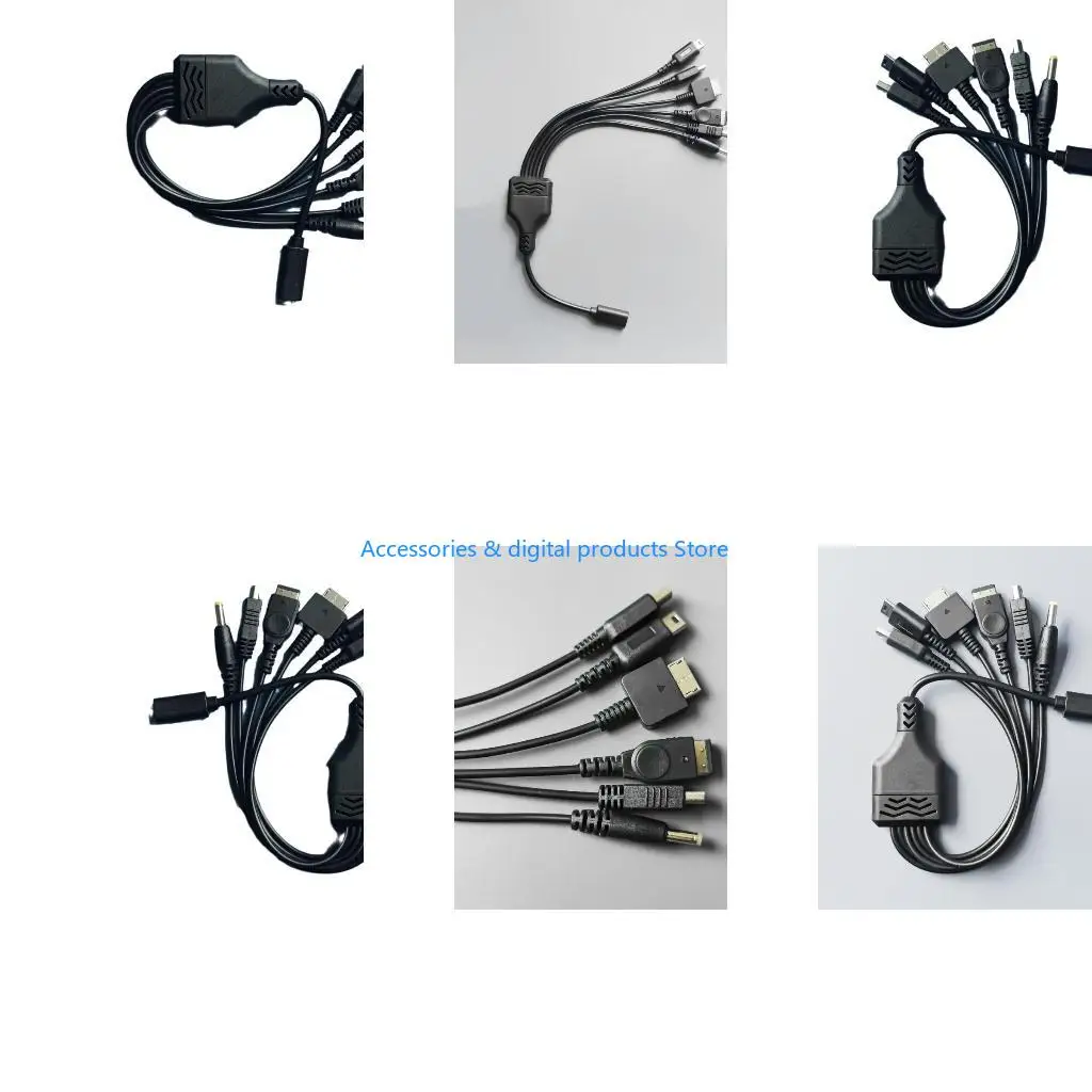 77JD 33cm Charging Cord Wire Power Cable with Type C Input for 3DS and more