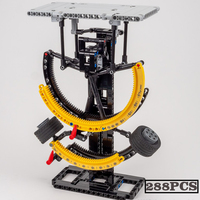 NEW MOC-202559 288PCS Bilateral Letter Scale Model Buiding Kit Block Self-locking Bricks Birthday Christmas Holiday Gift