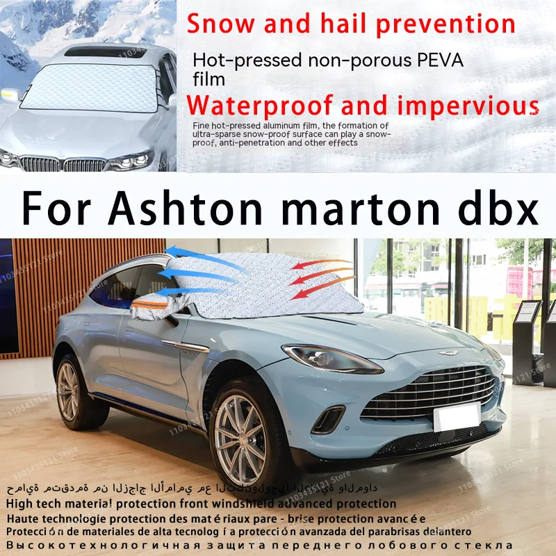 

For Ashton martin dbx the front windshield of a car is shielded from sunlight, snow, and hail auto tools car accessories