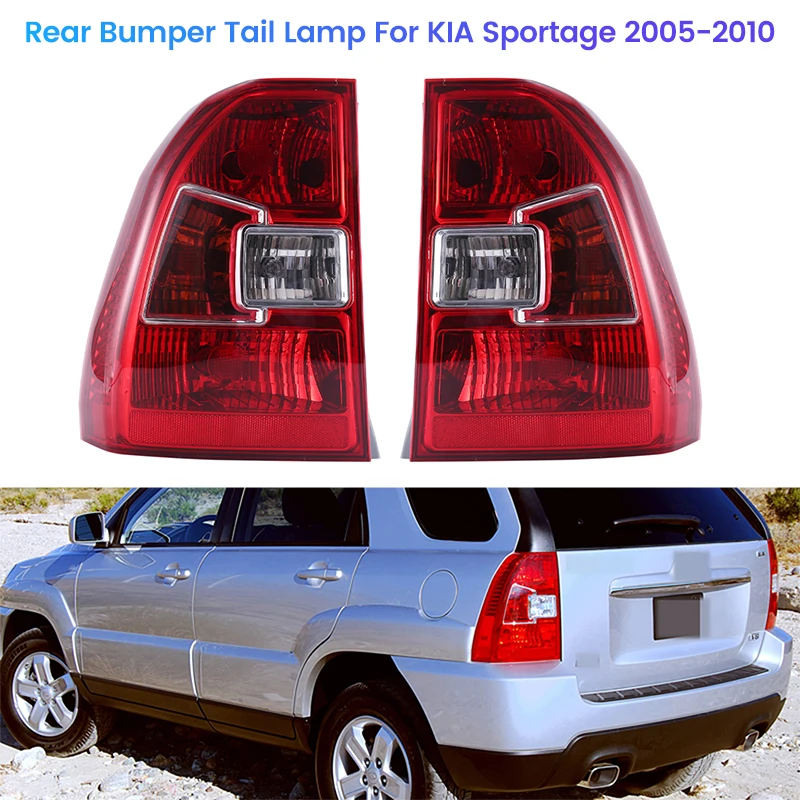 

Car Right Rear Bumper Tail Lamp Driving Stop Brake Light for KIA Sportage 2005 2006 2007 2008 2009 2010