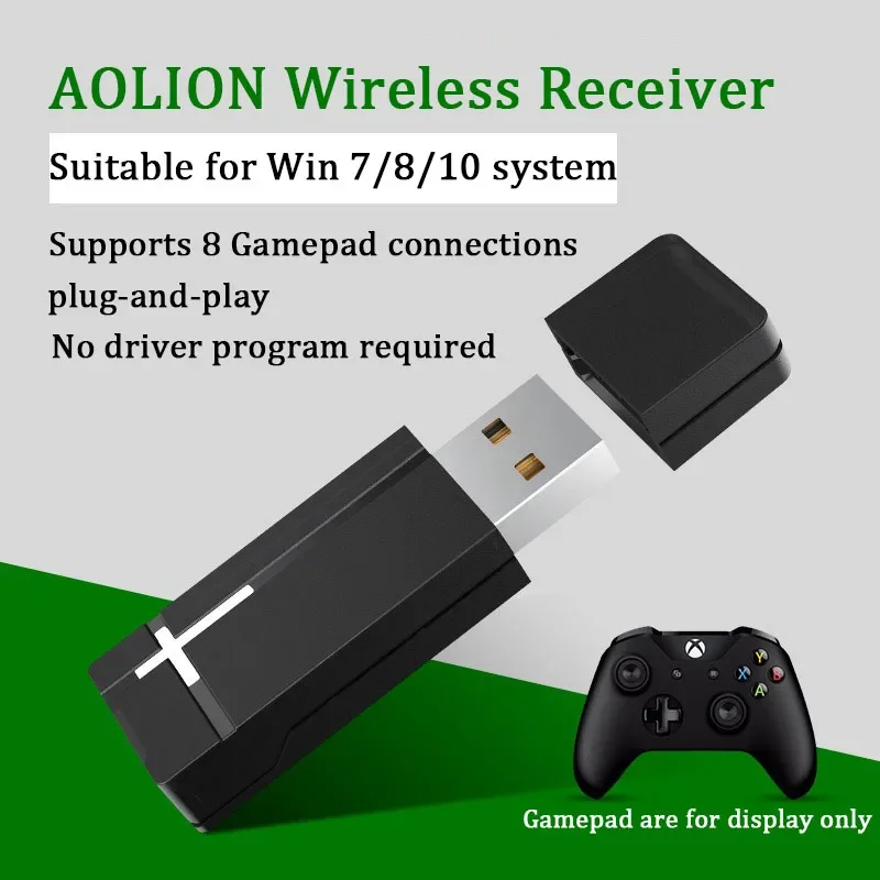 USB Draadloze Ontvanger PC Dongle Controller Nieuwe Stijl 2.4G Gamepad Adapter Handvat voor XBOX One Accessoires voor Windows PC 10 8 7