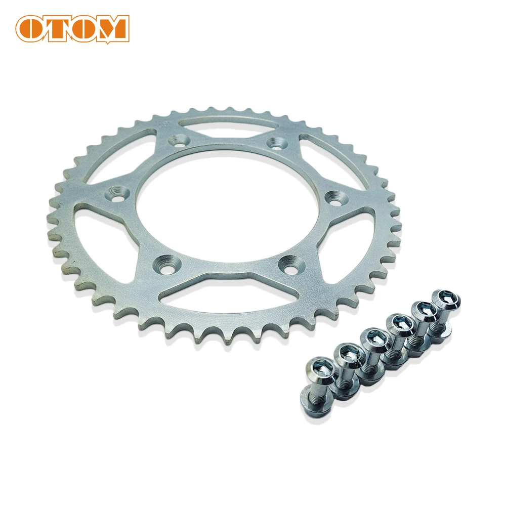 OTOM Motorcycle Steel Chain Plate Rear Sprocket Drive Wheel For KTM EXC EXE SXS SX XCW MXC LC4 SMR LSE 125 250 350 450 Motocross
