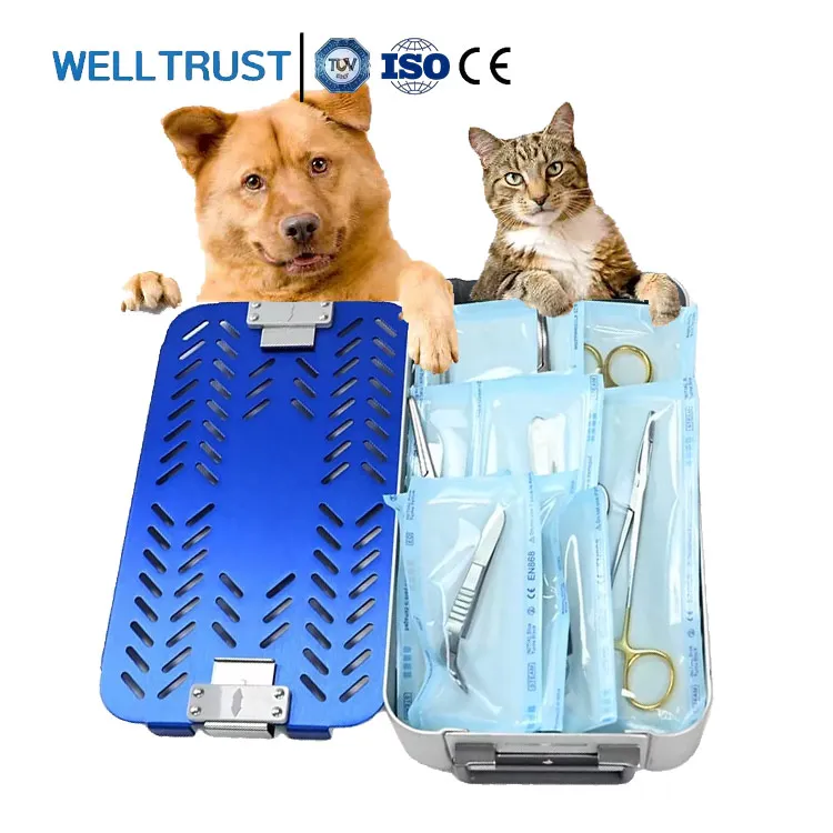 Vet Surgical Tools Spay Kit Veterinary Surgical Instruments / Canine Spay - Neuter Surgery Kit