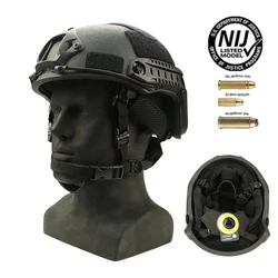 Tactical Helmet ACH High Cut Tactical Helmet PE Premium Kevlar Ballistic Helmet NIJ IIIA FAST Wendy's Suspension