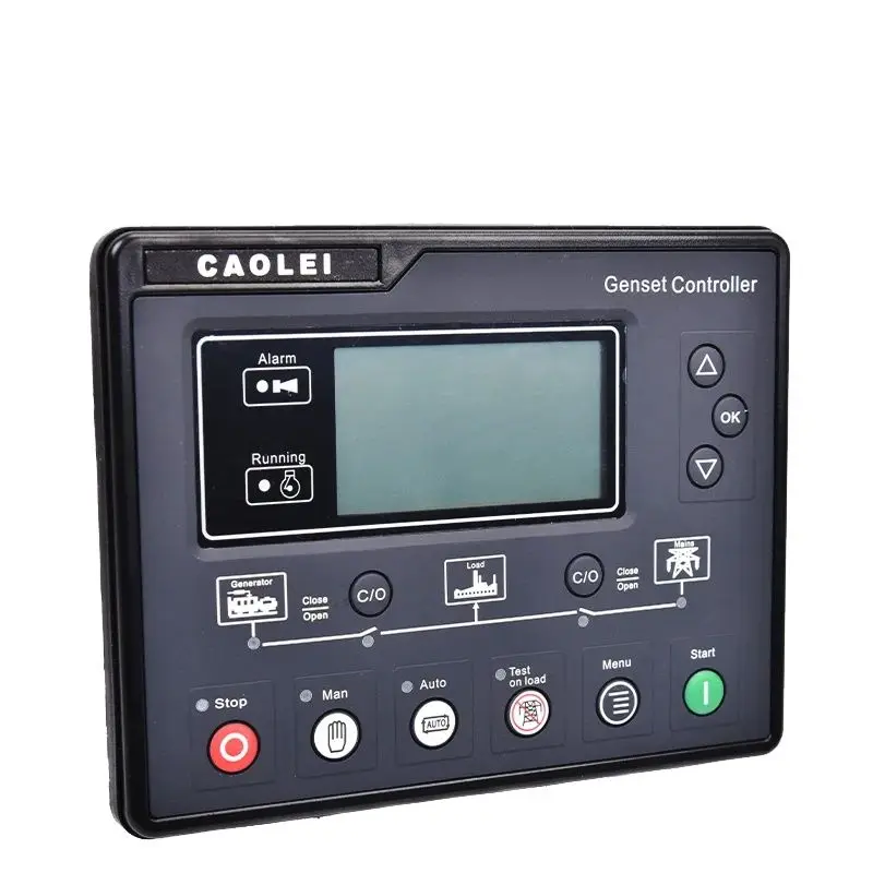 6110U 6120U Generator Controller Diesel AMF Auto Start Stop Modulo di Controller Pannello Generator Parti Situisci
