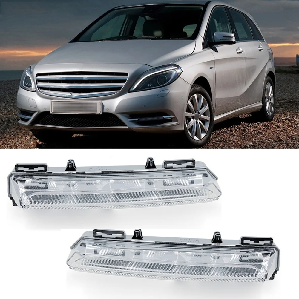Durable-Car LED DRL Daytime Running Light Fog Lamp For A B CLASS W176 W246 W242 B180 B200 A2049069100