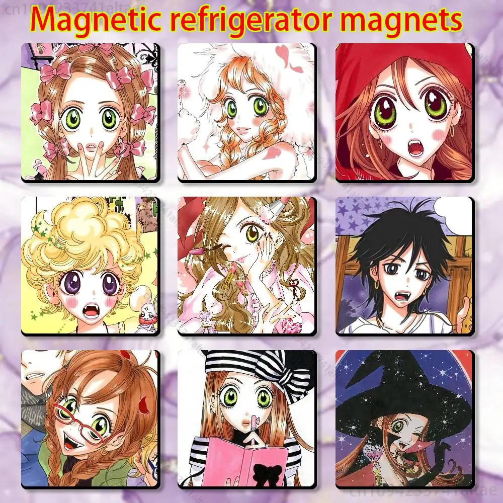 

S-Sugar Sugar R-Rune Meme Coin Fridge Magnet Personalized Magnetic Durable Plastic Square Picture Surface Fridge Magnets