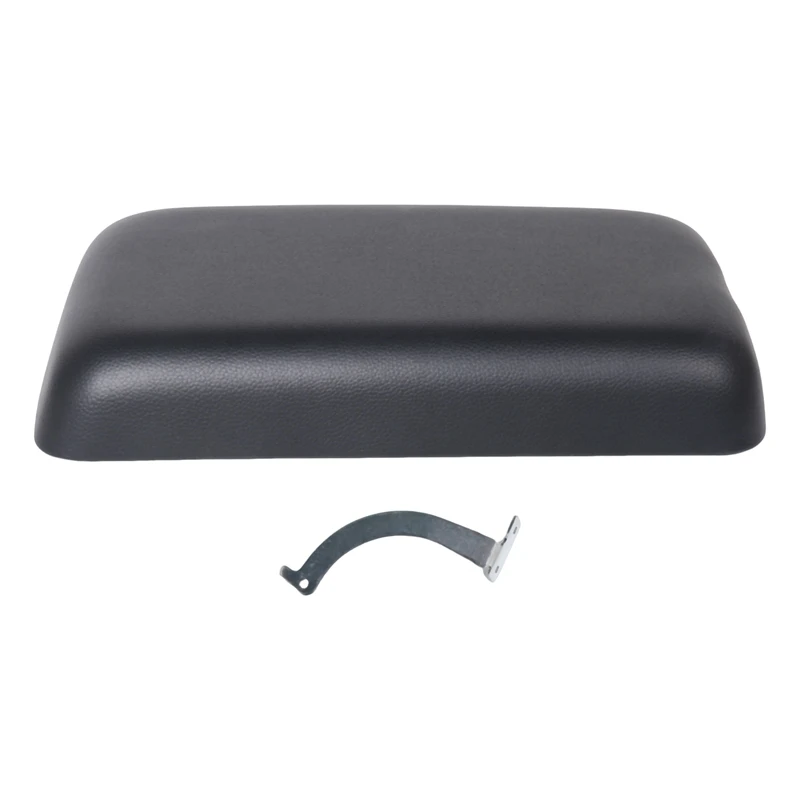 Car Center Console Lid Armrest Cover & Base Black For Chevrolet Camaro 1982-1992