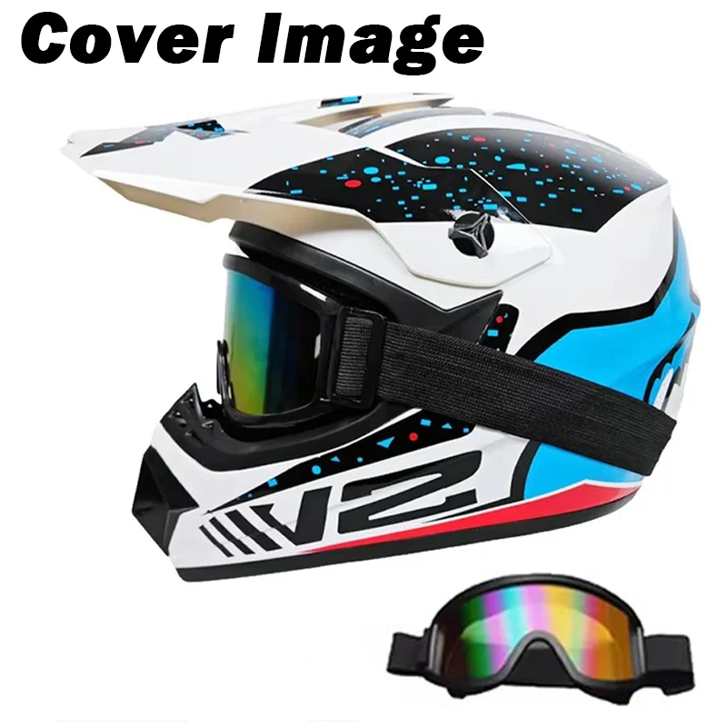

Kids' Motocross Helmet - Ultimate Safety for Downhill ATV Cross and Motorcycle Adventures