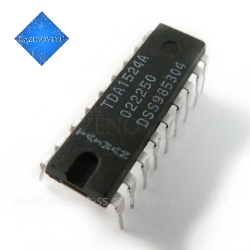 

10pcs/lot TDA1524A TDA1524 DIP-18 Stereo-tone/volume control circuit In Stock