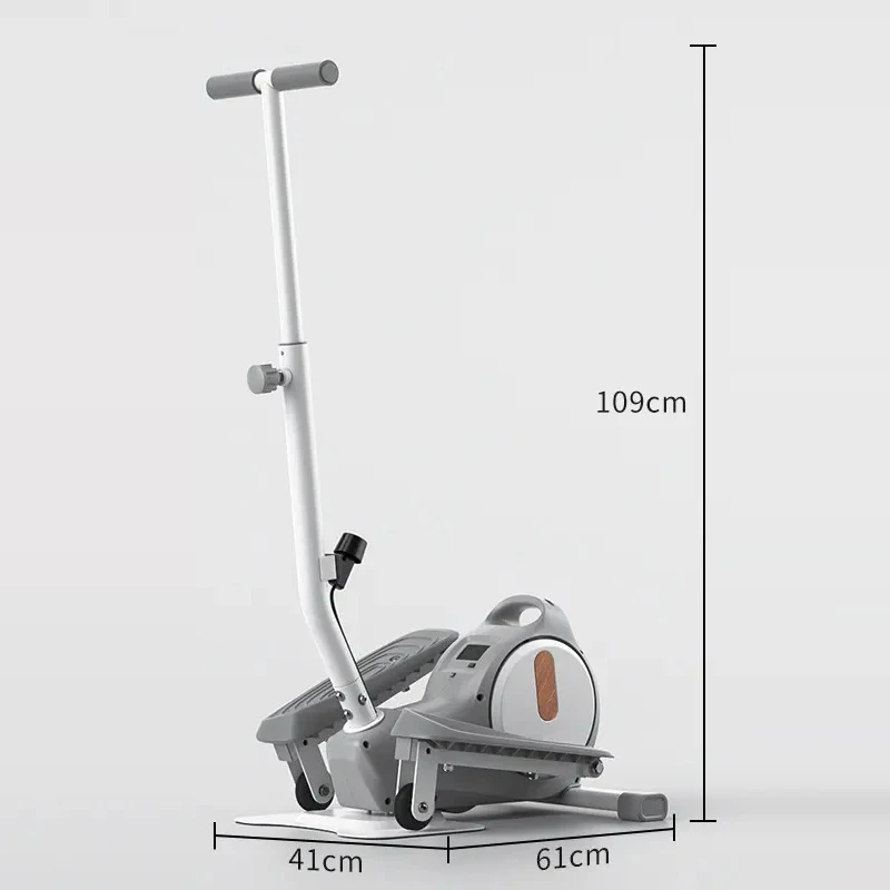 Mini elliptical machine, home silent walking fitness, small space walking foot stepper Load bearing 200KG