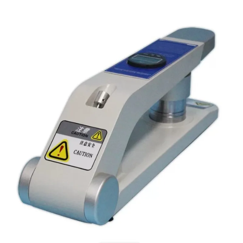 Leather softness tester, leather softness testing device, leather hide hardness tester