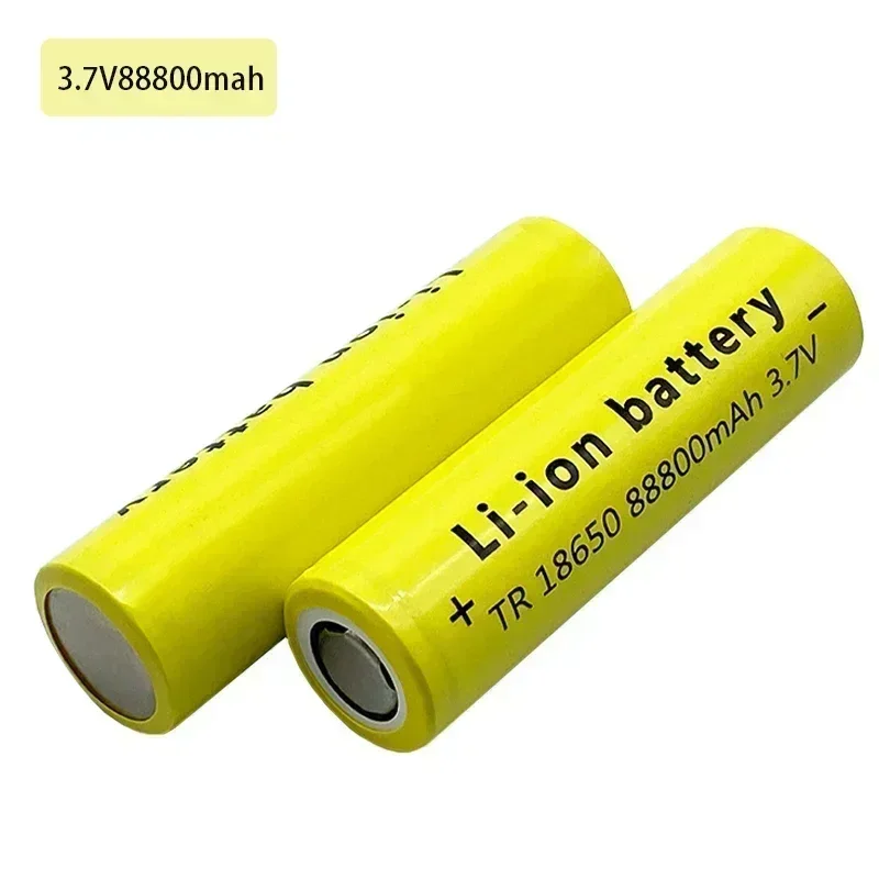 Envio rápido de baterias originais 18650, 88800mah, 3.7 v, 18650 baterias de lanterna, bateria recarregável de lítio, chave de fenda de brinquedo