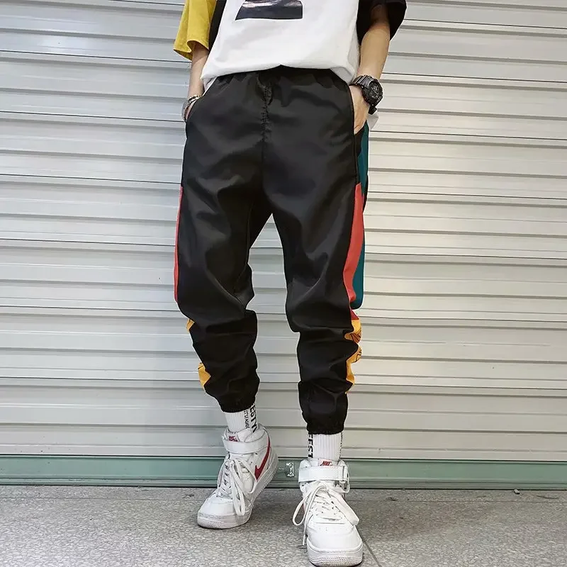 

2024 New Hip Hop Streetwear Joggers Pants Men Casual Cargo Pant Trousers High Street Elastic Waist Harem Pant Man