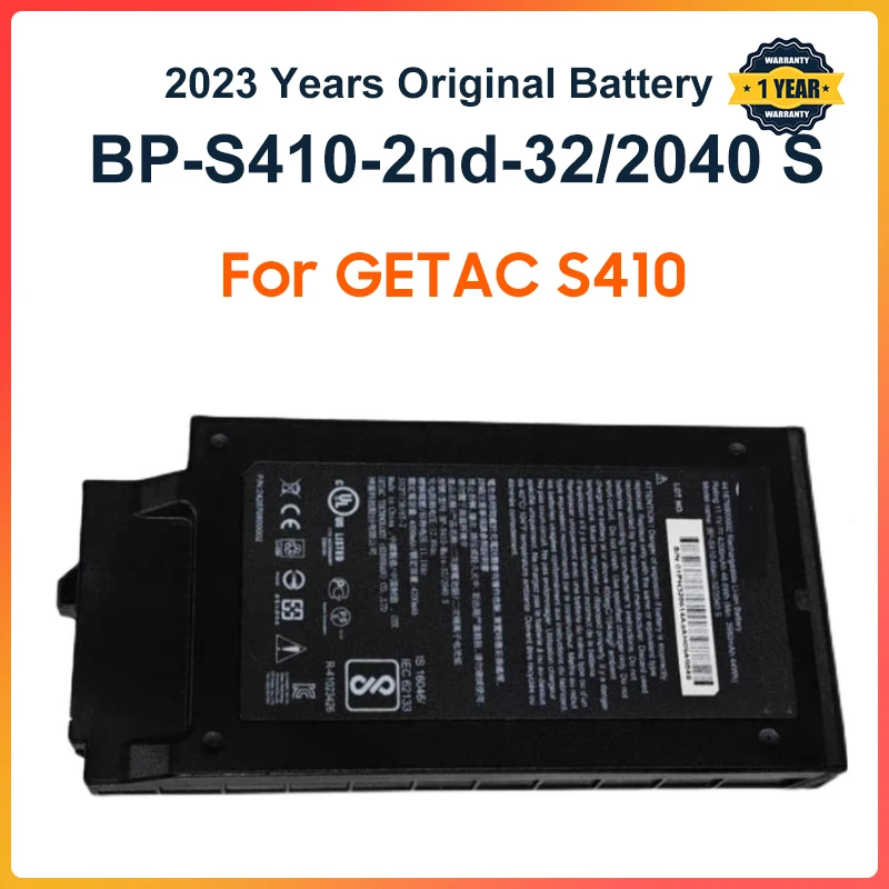 

New Laptop Battery BP-S410-2nd-32/2040 S BP-S410-Main-32/2040 S for GETAC S410 semi-rugged notebook 11.1V 4200mAh