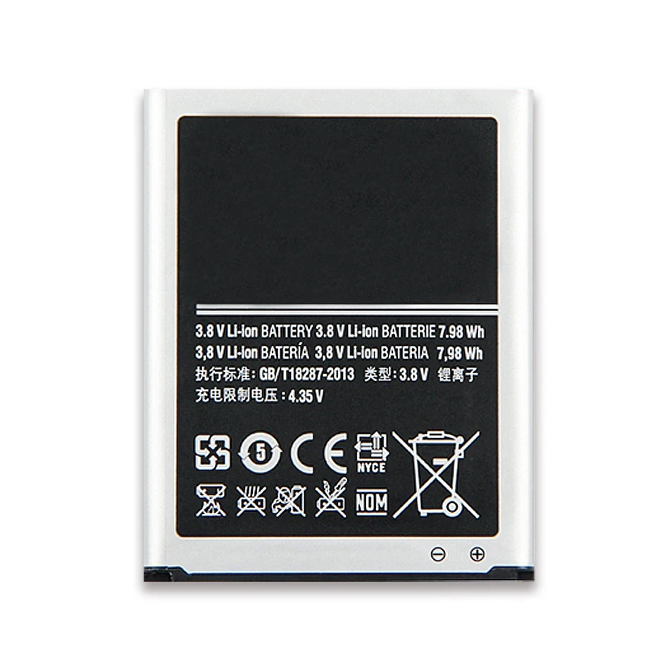 Battery For Samsung Galaxy S3 S III 3 SIII I9300 I9305 I747 I535 L710 T999 I879 I537 2100Mah EB-L1G6LLU