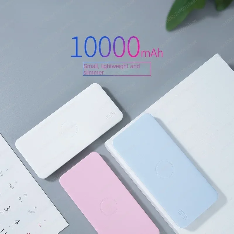 Power bank fast charging 10000 mAh compact portable power supply