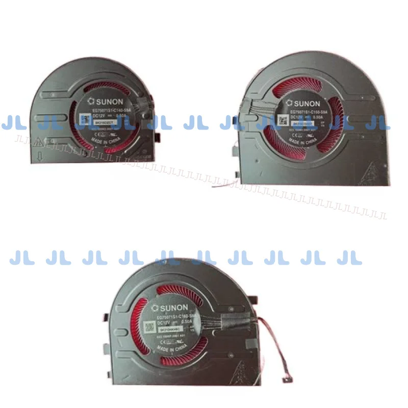 

JL новый вентилятор процессора и графического процессора DC12V для ThinkPad X1 Extreme 4th P1 Gen 4 20Y3 20Y4 20Y5 20Y6