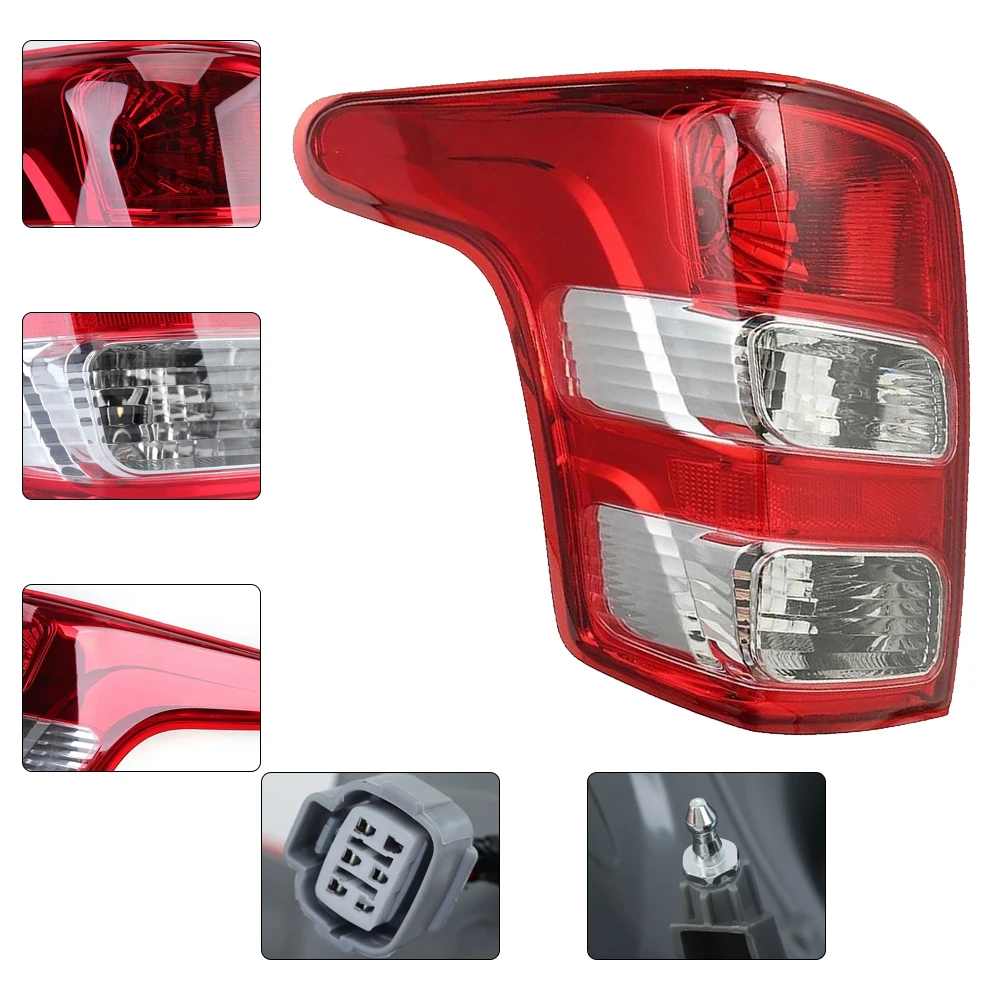 Left/Right Side Tail Lamp FOR Mitsubishi Triton L200 Pickup 2015 2016 2017 2018 Rear Tail Light Brake Lamp with