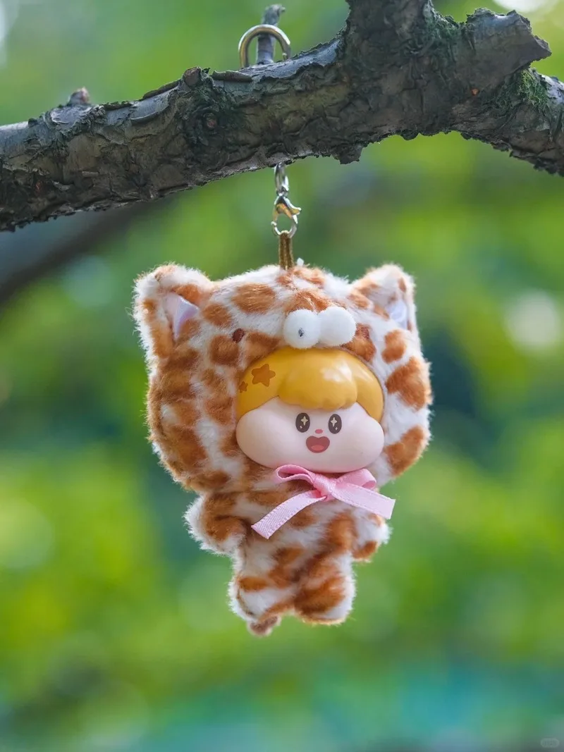 

New Meatball Cotton Cute Friends Club Animal Series Trendy Blind Box Cute Doll Plush Pendant Keychain Bag Decoration Gift ﻿