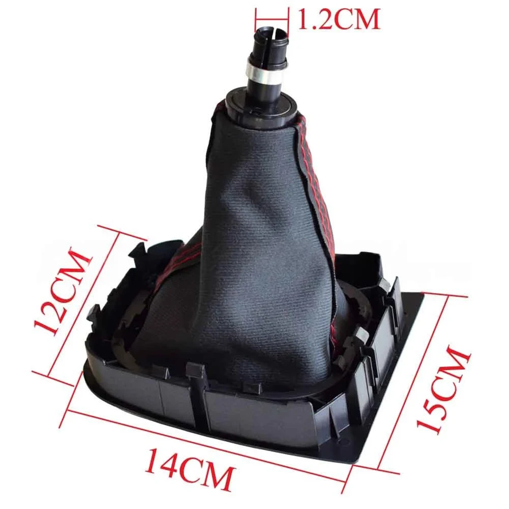 والعتاد رافعة تحول مقبض غطاء غبار للجولف 5 و 6 سرعة دليل ولجيتا MK3 الجلود عصا التروس التمهيد لتغييرات التروس السلسة #1