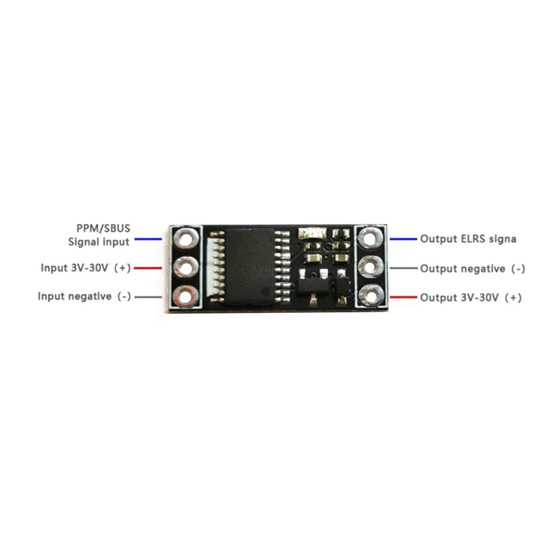 FUFU 5X CR1 โมดูล PPM/SBUS To ELRS CRSF อะแดปเตอร์สําหรับ AT9S FLYSKY WLFY MC เครื่องส่งสัญญาณ