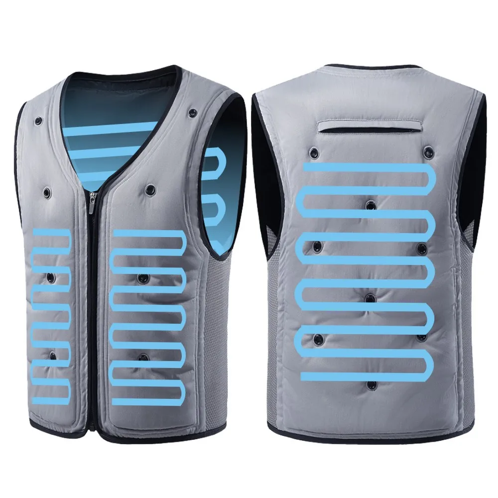 Water-cooled Cooling Clothes New Air-conditioning Clothes Outdoor Construction Site Workers Sunscreen Vest Work Clothes