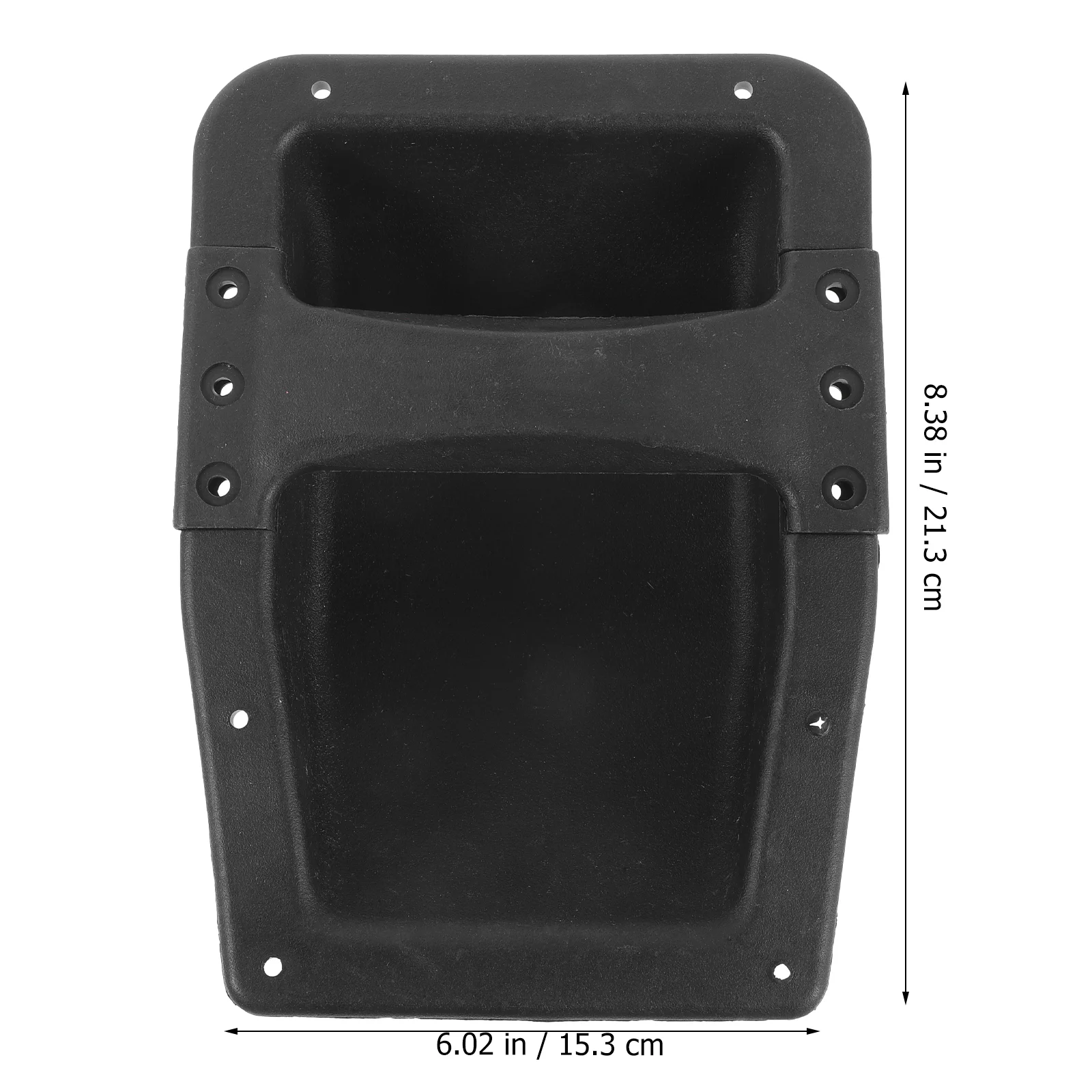 2 Pcs Recessed Handles Heavy Duty for Speaker Sound Bar Embedded Audio Fittings Plastic Pulls Cabinets