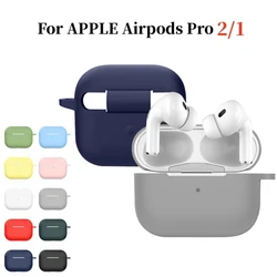 New Silicone Cover Case For Apple Airpods Pro 2 1 Gen Case Bluetooth Earphone Cases Air Pods Pro 2 1 Protective Accessories