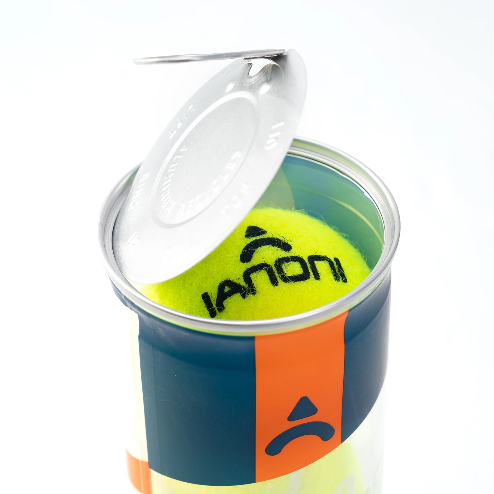 IANONI 4 Cans Pack Padel Balls High Elasticity High Bounce Professional Training Competition Padel Tennis Balls for Indoor
