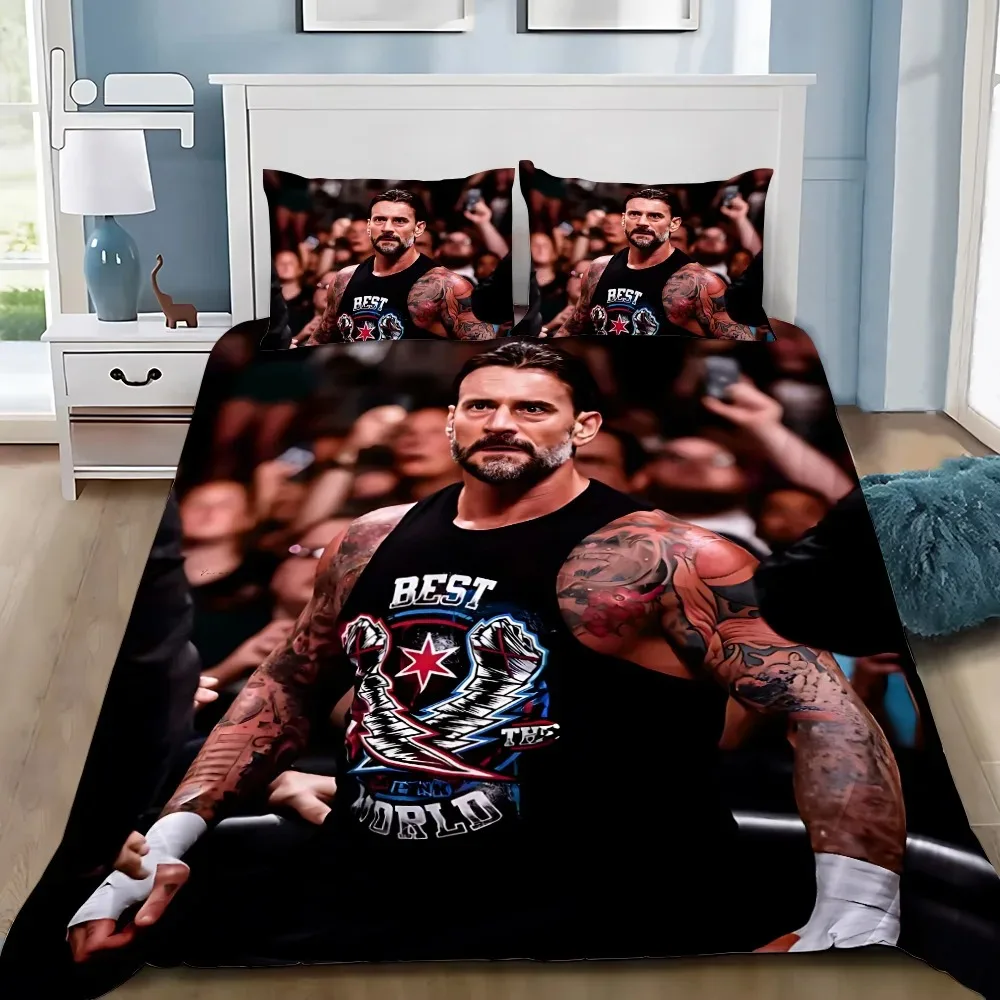 

Пододеяльник, наволочка, комплект постельного белья, борцовская игра WWE EAW, украшение для спальни для взрослых, мальчиков и девочек, детский подарок, одинарный, двойной, большой