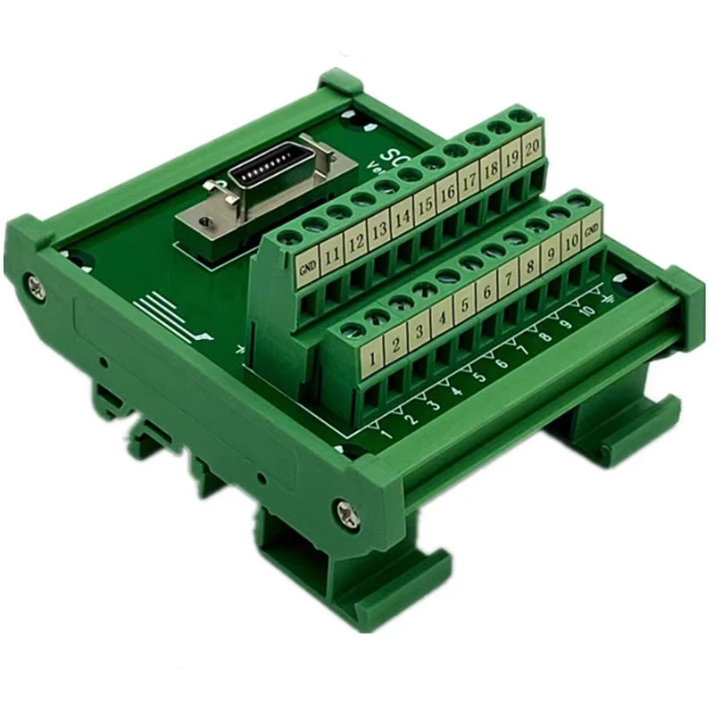 

SCSI20 core CN Slot type 180 degree acquisition card transfer board trunk terminal station 20 core module HPCN20P