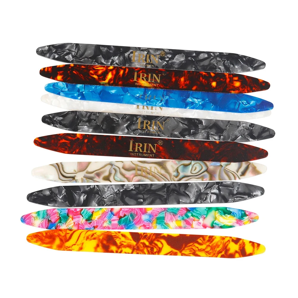 IRIN 5Pcs Celluloid Oud Picks for Qin Rian/Oud/Liu Qin Etc String Instrument Accessories Color Random Long Toggle
