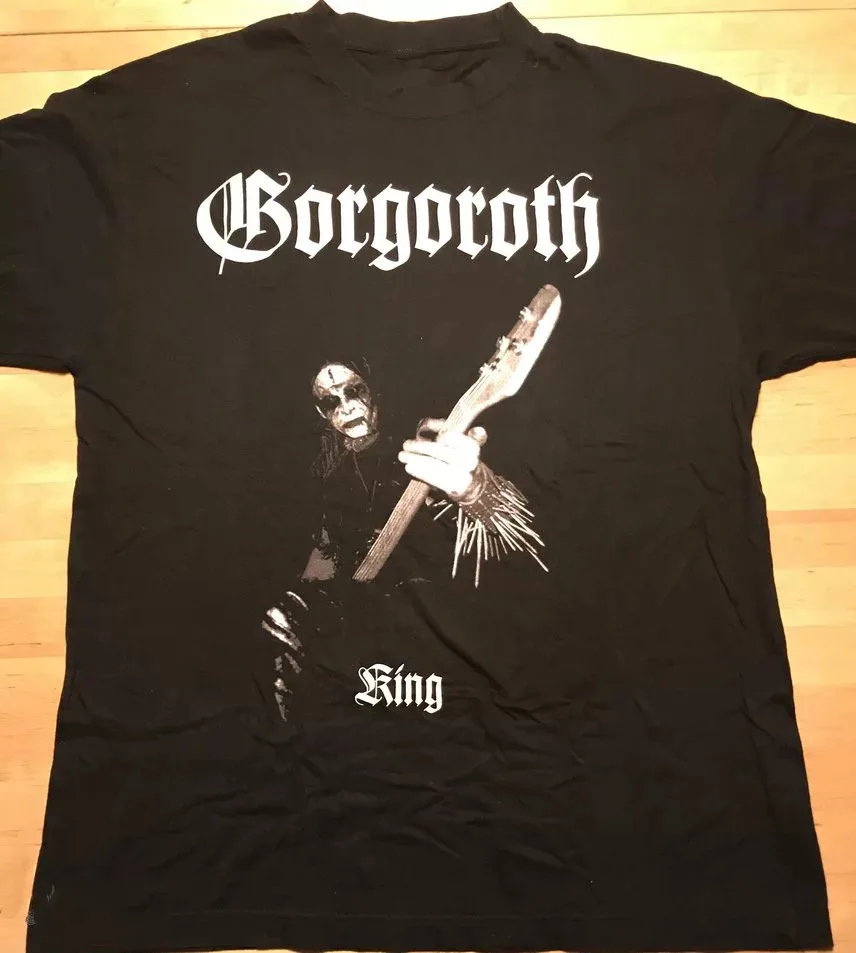 Gorgoroth Band Concert Music Black T-Shirt Cotton S-234XL